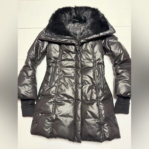 Mackage fur trimmed down filled coat